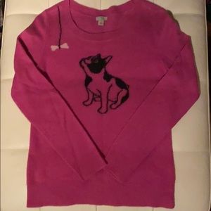 Cashmere Frenchie sweater